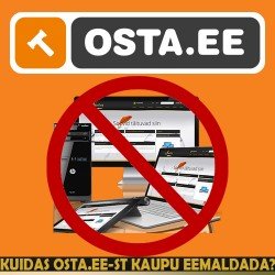 Kuidas osta.ee-st kaupu eemaldada?